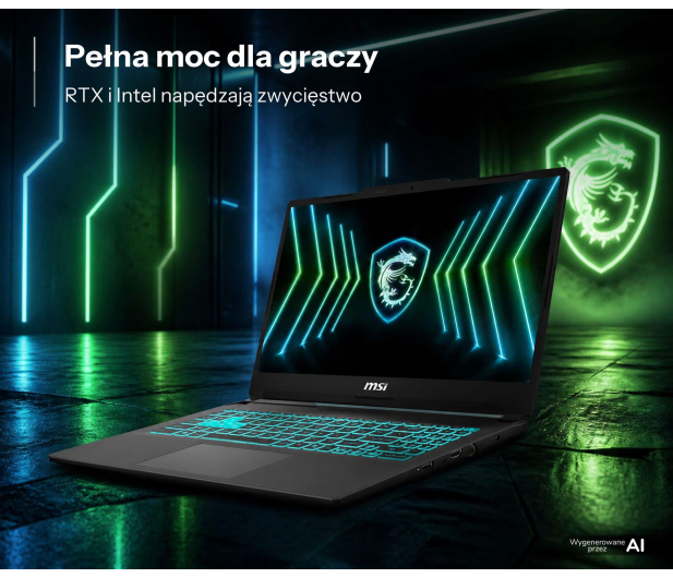 MSI Cyborg 15 Black Edition i5-13420H/32GB/512/Win11 RTX4050 - 1602490 - zdjęcie 22